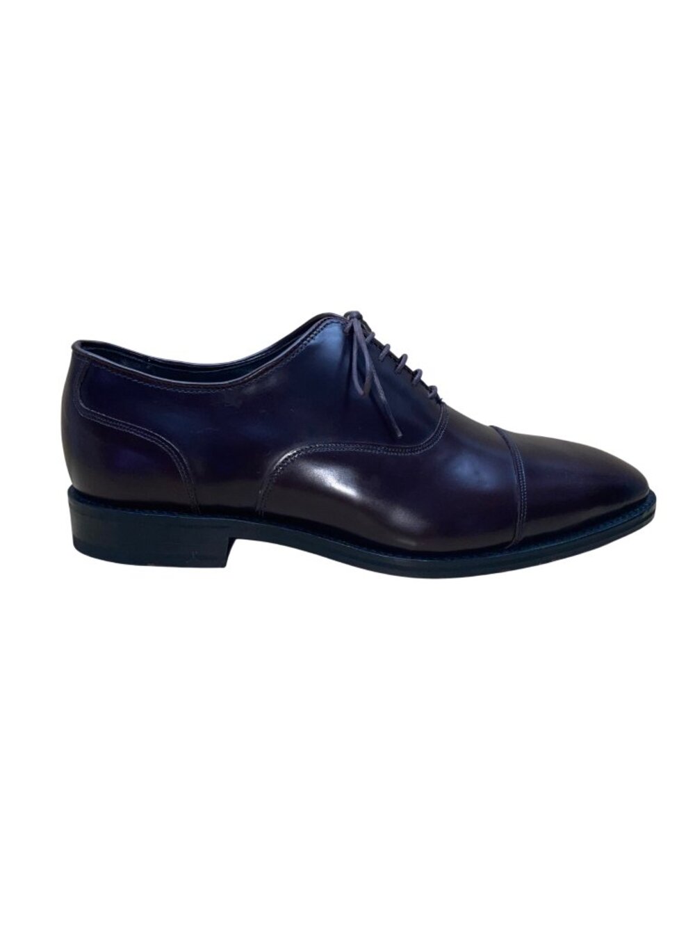 Allen Edmonds Men’s Burgundy Bond Street Leather Oxford Dress Shoes Size 9